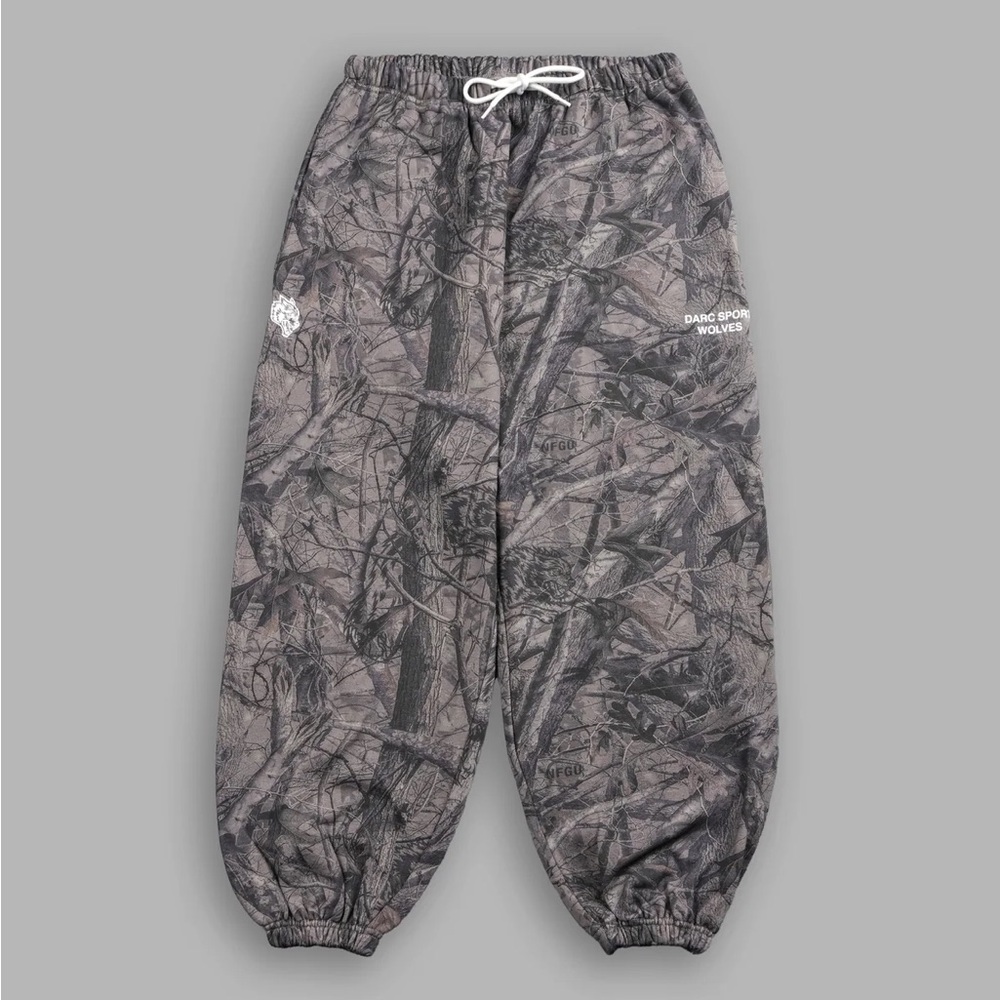Darc Sport Green Sweatpants Relaxed Fit Elastic Waist